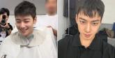 차은우, 군 입대 앞두고 머리 짧게 잘랐다... 얼마나 남았나