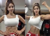 '뱀이다' 김혜연, 54세에도 완벽 근육질 몸매... '보디빌더 대회 한 번 나가?'