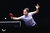 '탁구 간판' 신유빈, 세계 18위 디아스 꺾고 WTT 몽펠리에 8강 진출