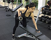 헬스녀의 몸매